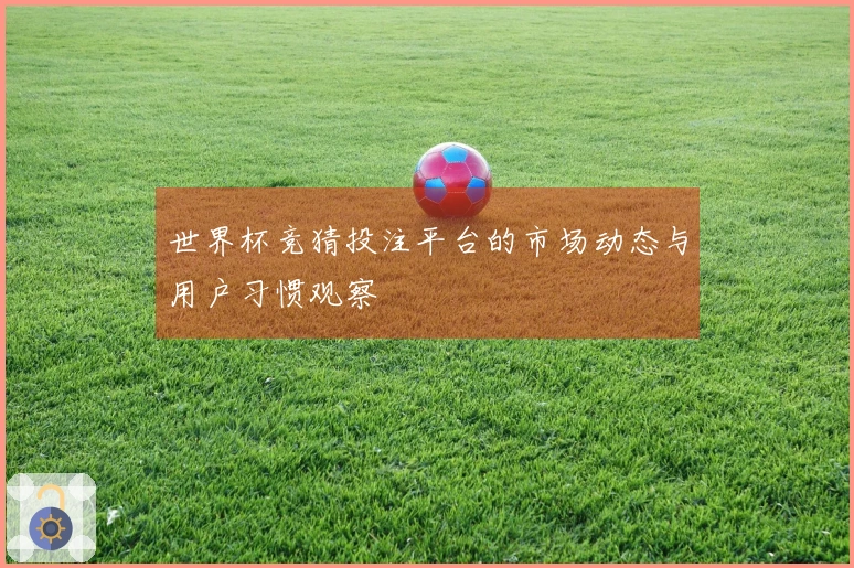 世界杯竞猜投注平台的市场动态与用户习惯观察